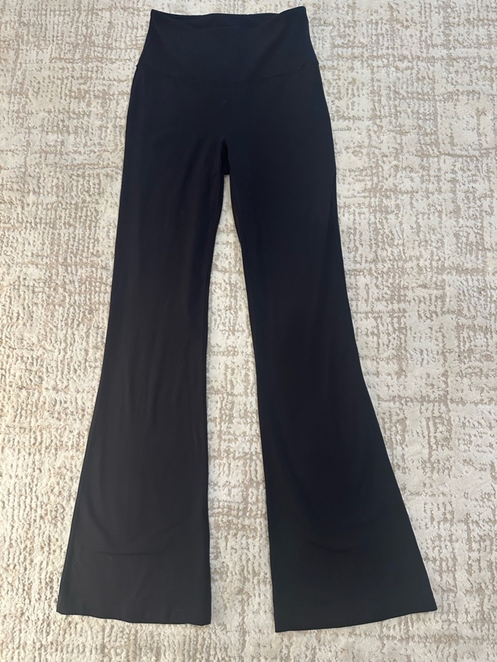 Lululemon Black Groove Pants Flare High Rise Yoga Leggings Small